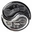 5 oz Hand Poured Silver - Yin Yang