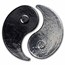 5 oz Hand Poured Silver - Yin Yang