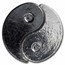 5 oz Hand Poured Silver - Yin Yang