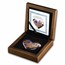 5 oz Premium Heart Shaped Cast Silver Bar - Germania 2024 Chicago