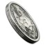 5 oz Silver Antique Round - Mucha Series (JOB)
