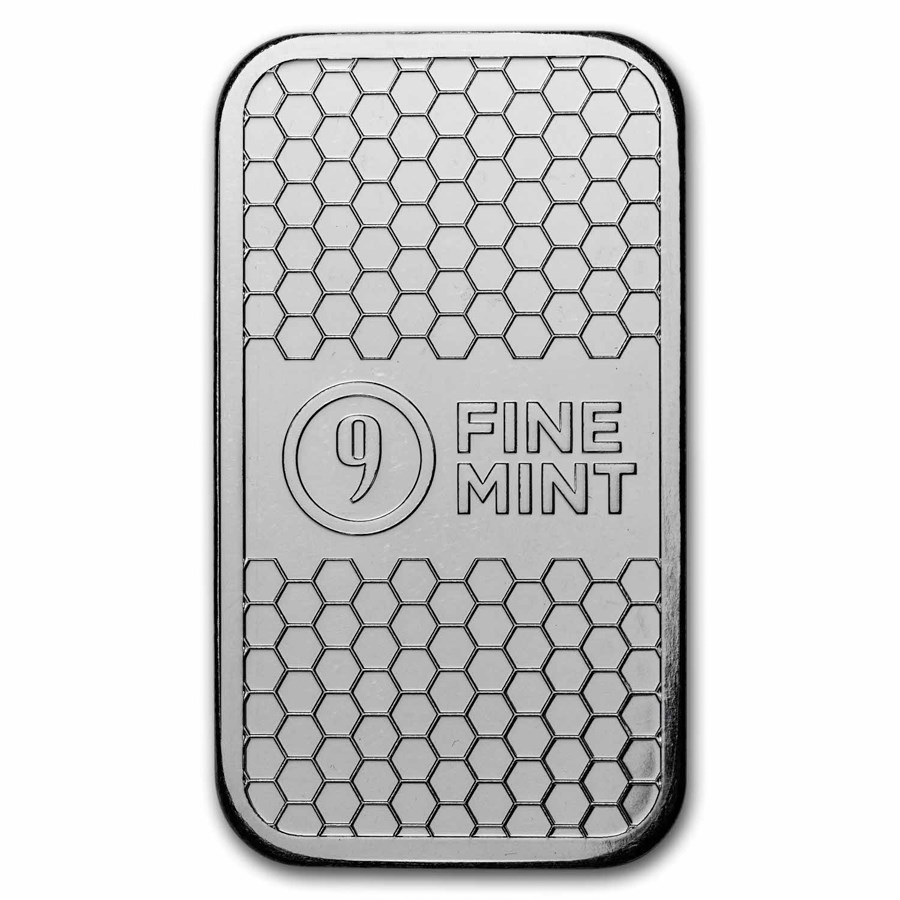 5 oz Silver Bar - 9Fine Mint