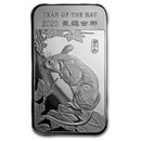 5 oz Silver Bar - APMEX (2020 Year of the Rat)