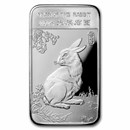 5 oz Silver Bar - APMEX (2023 Year of the Rabbit)