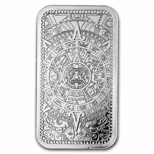 Buy 5 oz Silver Bar - Aztec | APMEX
