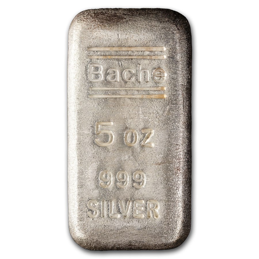 5 oz Silver Bar - Bache