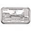 5 oz Silver Bar – Ben Franklin $100 Bill Design