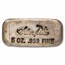 5 oz Silver Bar - Silvertowne (Poured/Vintage/Serial #)
