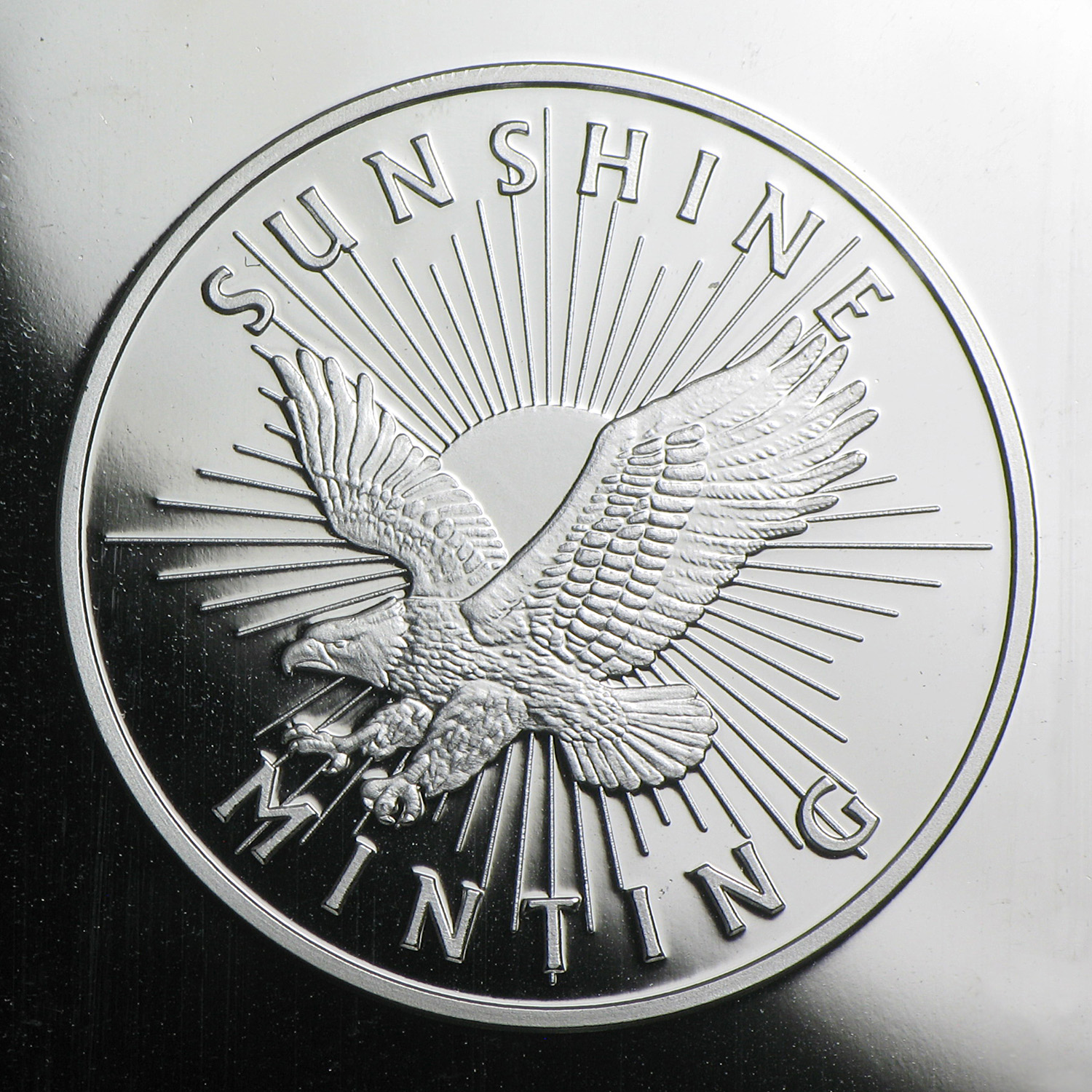 Buy 5 oz Silver Bar - Sunshine (Mint Mark SI) | APMEX