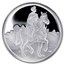 5 oz Silver - Disney's Snow White 50th Aniv (Prince, w/Box & COA)