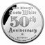 5 oz Silver - Disney's Snow White 50th Anniv (Dopey, w/Box & COA)