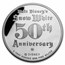 5 oz Silver - Disney's Snow White 50th Anniv (Happy, w/Box & COA)