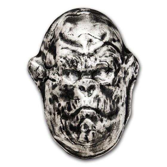 5 oz Silver - MK Barz & Bullion (3D Gorilla) 5 oz Silver - MK Barz & Bullion (3D Gorilla)