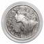 5 oz Silver Proof Round - Mucha Series (Laurel)