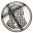 5 oz Silver Round - Running Antelope (The Silver Chief, Scruffy)