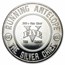 5 oz Silver Round - Running Antelope (The Silver Chief, Scruffy)