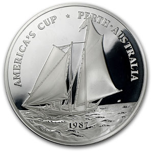Buy 5 oz Silver Round - Samoa America's Cup Medal | APMEX