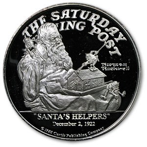 Buy 5 oz Silver Round - Santa's Helpers | APMEX