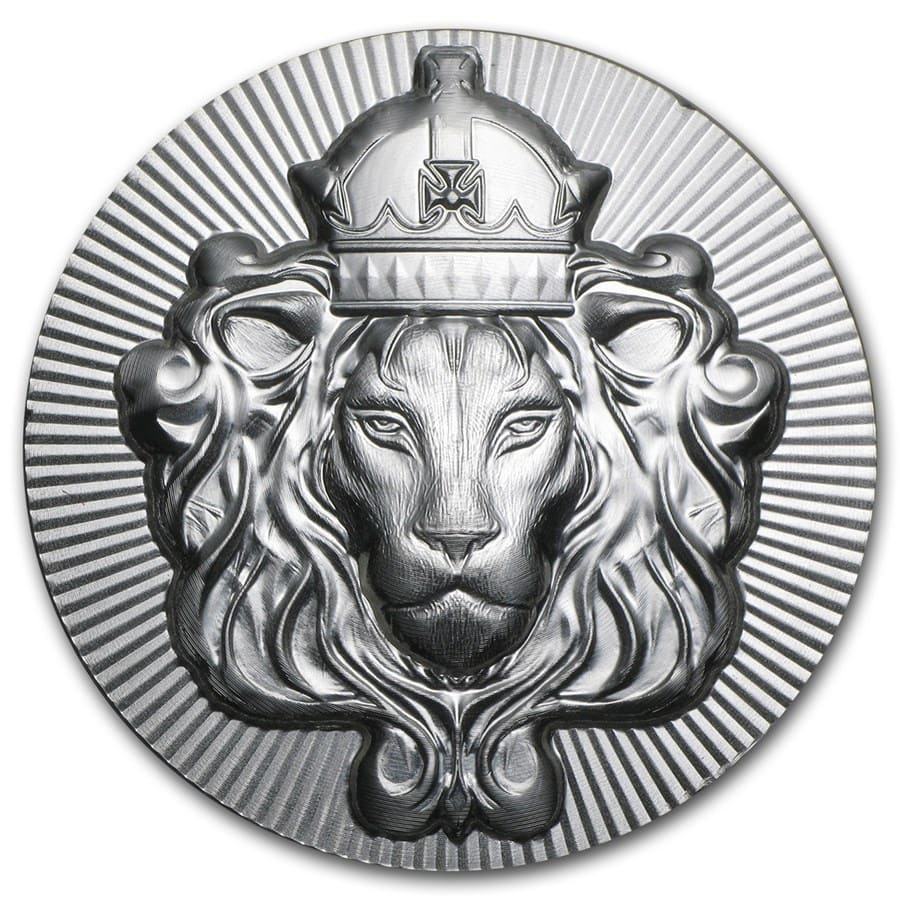 5 oz Silver Round - Scottsdale Lion Stacker
