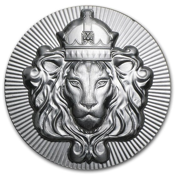 5 oz Silver Round - Scottsdale Lion Stacker®