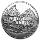 5 oz Silver Round - Swiss of America
