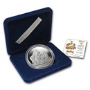 5 oz Silver Round - Walt Disney/The Witch (w/Box & COA)