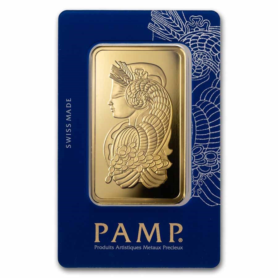 5 Tolas Gold Bar - PAMP Suisse Fortuna