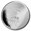50 gram Cast Poured Silver Round - Bunker Bullion Button