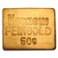 50 gram Gold Bar - Argor-Heraeus (Stamped)