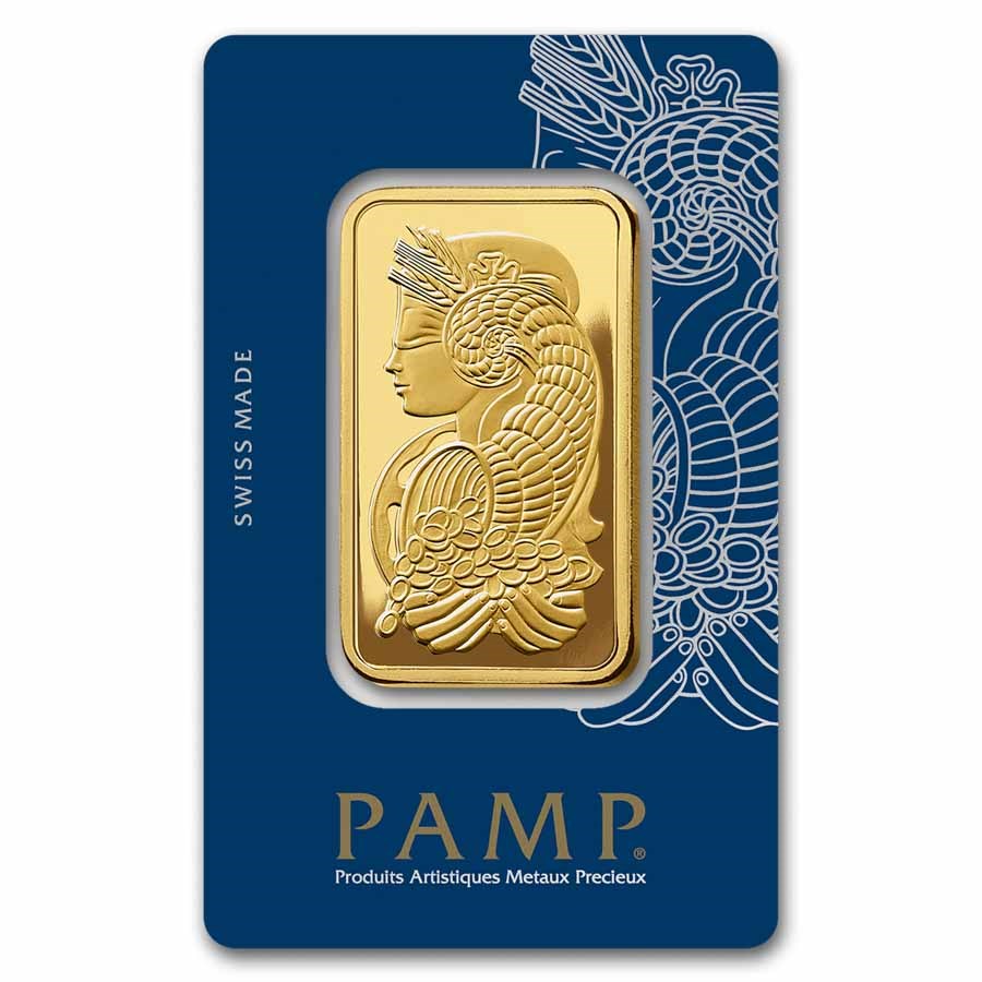 Buy 50 gram Gold Bar PAMP Suisse Fortuna Veriscan | APMEX