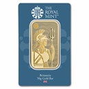 50 gram Gold Bar - The Royal Mint Britannia (New Assay)