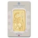 50 gram Gold Bar - The Royal Mint Britannia