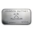 50 Gram Platinum Bar - Johnson Matthey London (.9995 Fine)