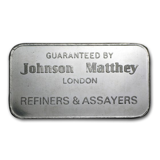 50 Gram Platinum Bar - Johnson Matthey London (.9995 Fine) 50 Gram Platinum Bar - Johnson Matthey London (.9995 Fine)