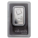 50 gram Platinum Bar - Valcambi (In Assay)