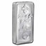 50 oz Cast-Poured Silver Bar - Fleur De Lis Bullion
