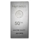 50 oz Silver Bar - Argor-Heraeus (Extruded) 50 oz Silver Bar - Argor-Heraeus (Extruded)