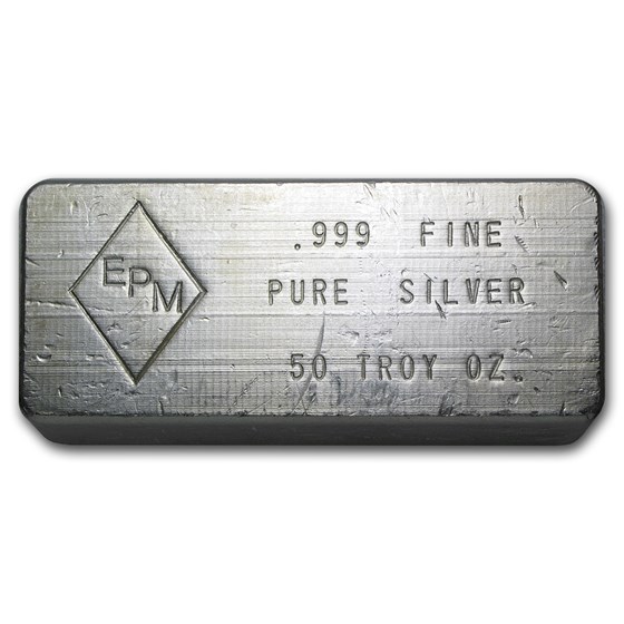 50 oz Silver Bar - EPM 50 oz Silver Bar - EPM