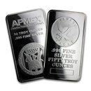 50 oz Silver Bar - Secondary Market