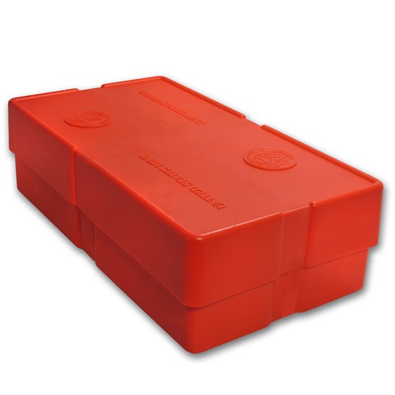 500-Coin 1 oz Gold American Eagle Monster Box (Empty, Red) 500-Coin 1 oz Gold American Eagle Monster Box (Empty, Red)