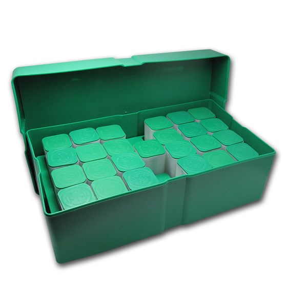 500-Coin 1 oz Silver American Eagle Monster Box (Empty, w/tubes) 500-Coin 1 oz Silver American Eagle Monster Box (Empty, w/tubes)