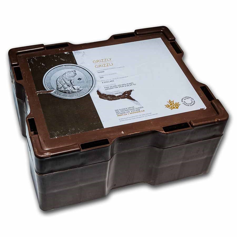500-Coin Silver RCM Random Colored Monster Box (Empty, Damaged)