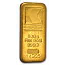 500 gram Gold Bar - Secondary Market