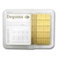 50x 1 gram Gold CombiBar™ - Degussa (w/ White Assay Card)