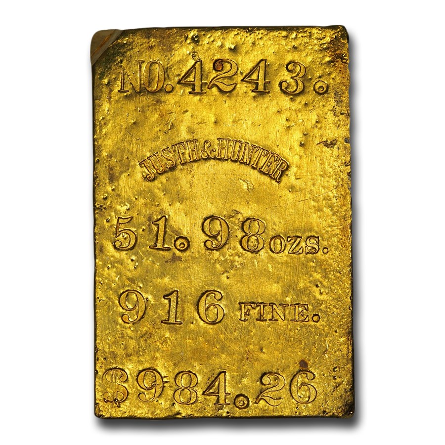 Buy 51 98 Oz Gold Bar Justh Hunter Ingot 4243 916 Fine Apmex Buy 51 98 Oz Gold Bar Justh Hunter Ingot 4243 916 Fine Apmex