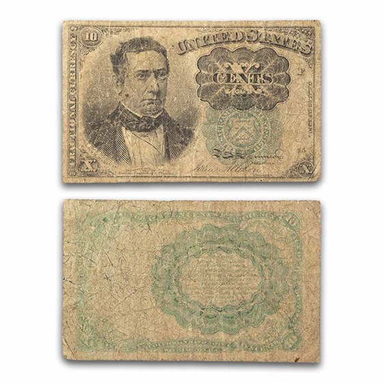 5th Issue Fractional Currency 10 Cents VG (Fr#1264) 5th Issue Fractional Currency 10 Cents VG (Fr#1264)