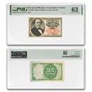 5th Issue Fractional Currency 25 Cents CU-63 PMG (Fr#1308)