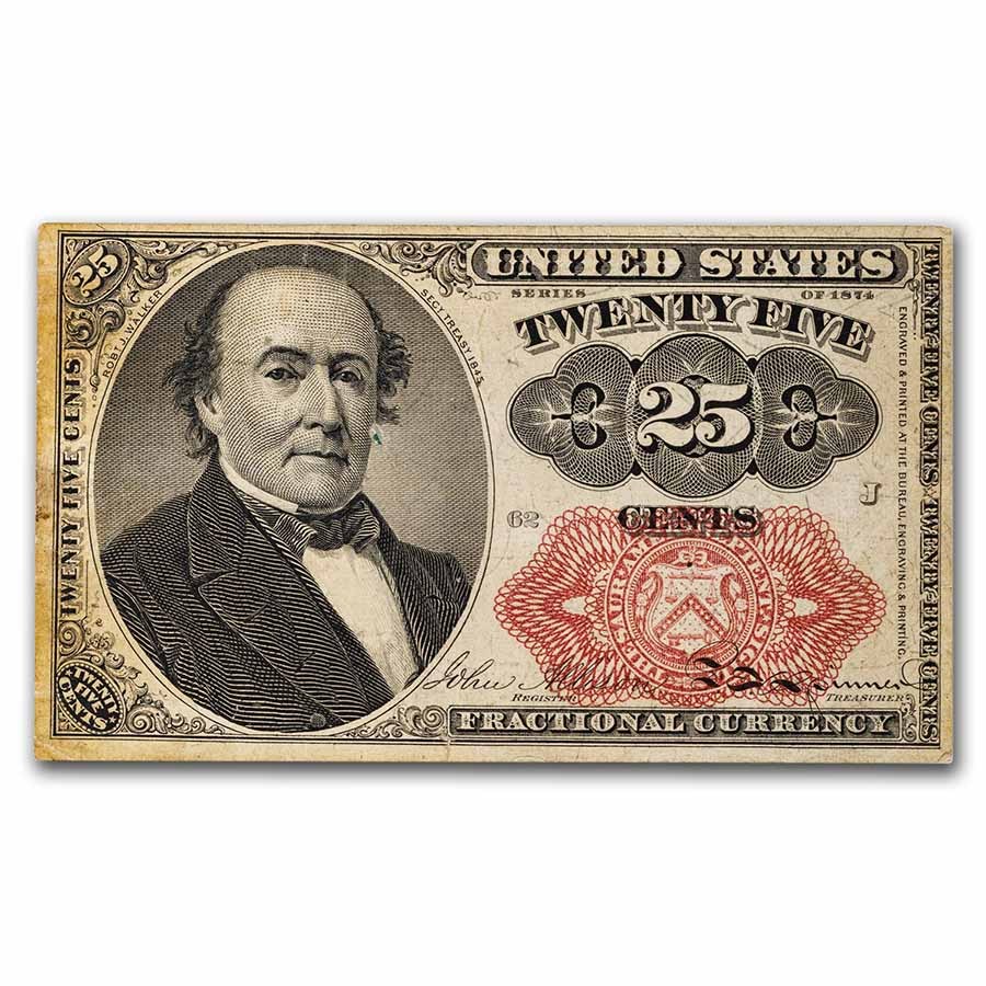 Buy 5th Issue Fractional Currency 25 Cents VF (Fr#1309) Details | APMEX
