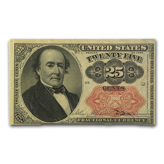 5th Issue Fractional Currency 25 Cents XF (Fr#1309) 5th Issue Fractional Currency 25 Cents XF (Fr#1309)