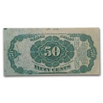 5th Issue Fractional Currency 50 Cents CU-64 PPQ PCGS (Fr#1381)